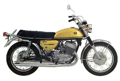 SUZUKI T500 II TITAN 1969