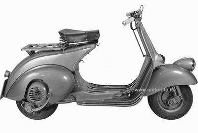 VESPA 125 BACCHETTA 1949