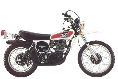 YAMAHA XT 500 1976