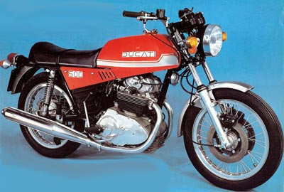 DUCATI 500 GTL 1976